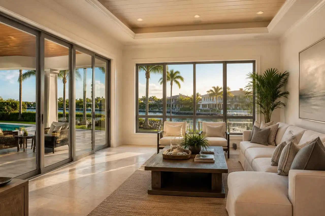 Vero Beach. Whole-house impact package. Insurance back on the table.